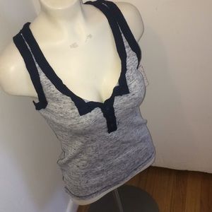 Free People ptst navy tank